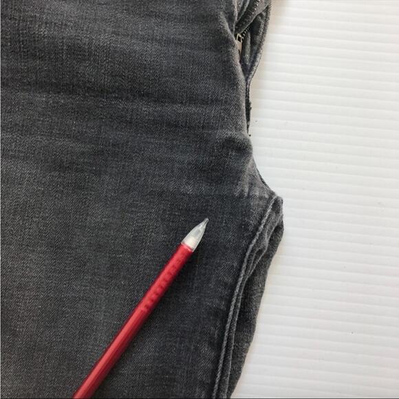 American Eagle black/grey skinny jegging size 6 regular - Picture 3 of 6